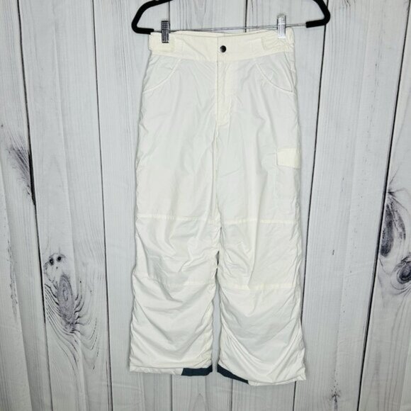 Columbia Snow Ski Pants Adjustable Youth Size Medium (10-12) Fleece Lining - Picture 1 of 9